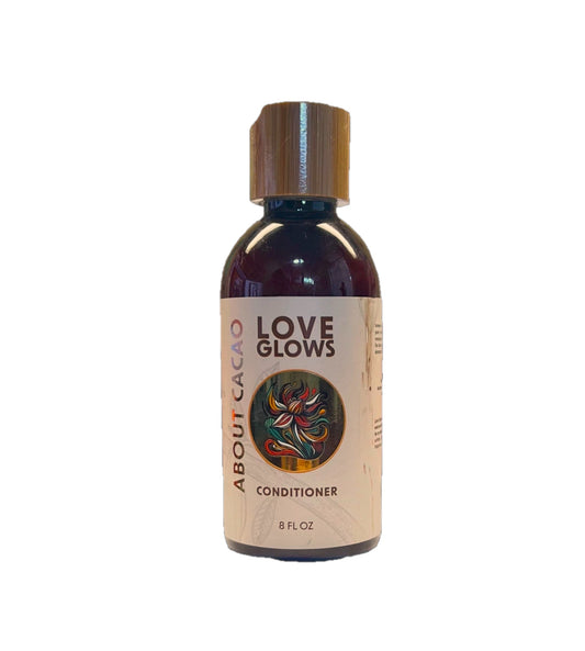 AboutCacao Love Grows Hair Conditioner with Cacao, Coffee, and Biotin 8 fl oz