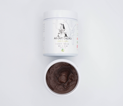 AboutCacao Love Grows Body Mask, 100% Cacao, 8 oz